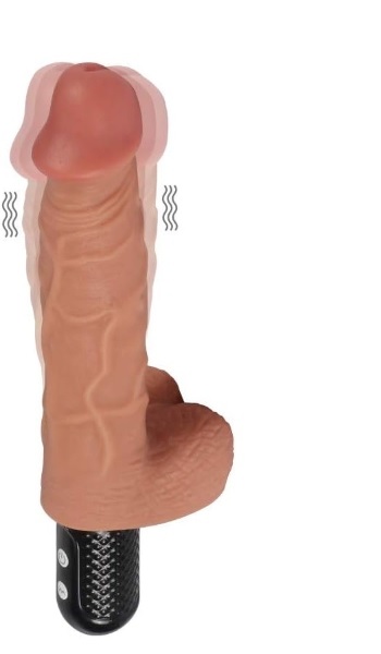 DILDO VIBRADOR 19CM DE SILICON RD-07
