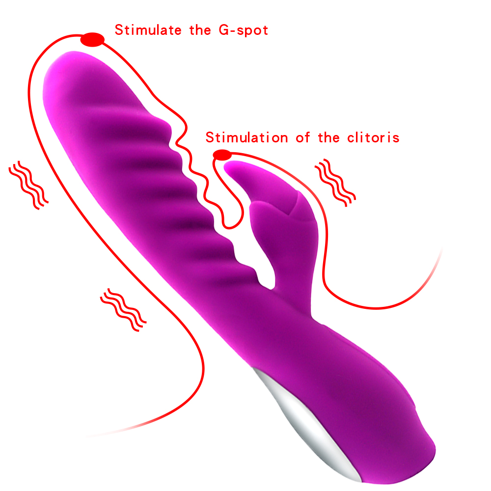 VIBRADOR CALEFACTABLE DE DOBLE ESTÍMULO GSV-48 - Imagen 6