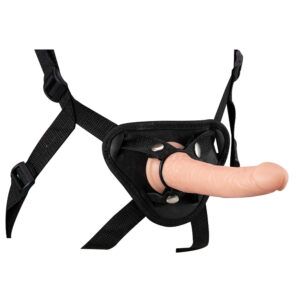 ARNES CON DILDO DE SILICONA(19CM) SO-12-D