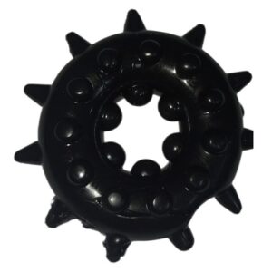 ANILLO DE GOMA CON TEXTURA JUGUETE SEXUAL PR-12
