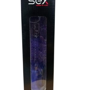VIBRADOR POTENTE CON MOVIMIENTO  Y ESTIMULADOR RV-01-B